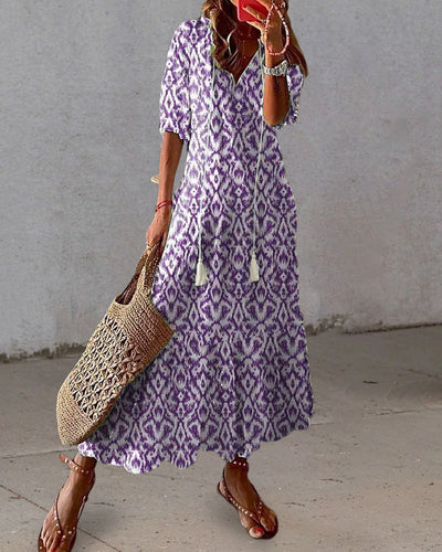 Dianna™ - Boho-Bauchfreies Kleid