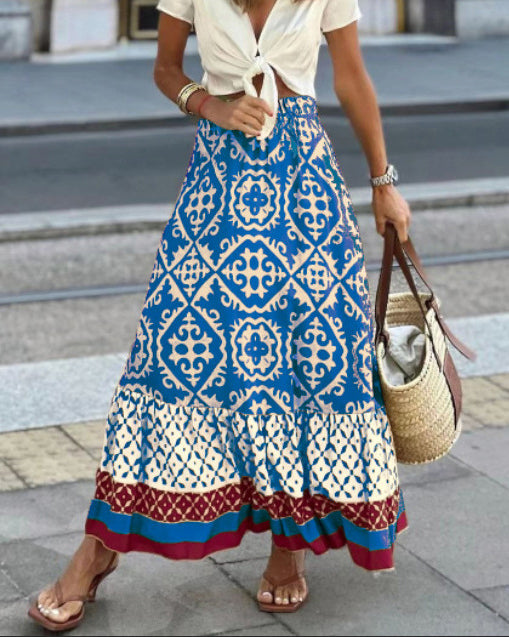 Cassey™ - Rock im Boho-Stil
