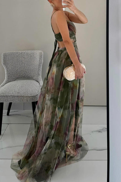 Florence - Bezauberndes Maxikleid mit Blumendruck