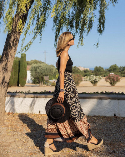 Cassey™ - Rock im Boho-Stil