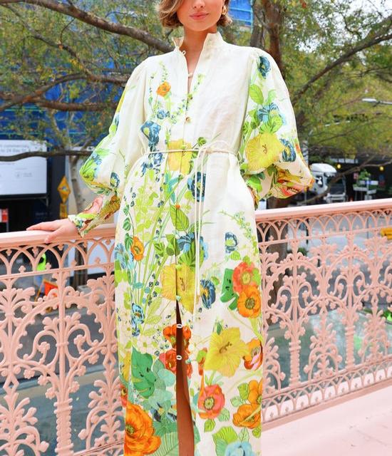 Kelly™ - Maxikleid mit Blumendruck