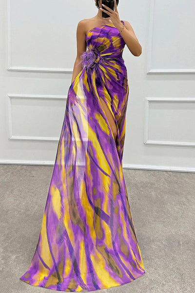 Naomi | Vibrierendes Maxikleid