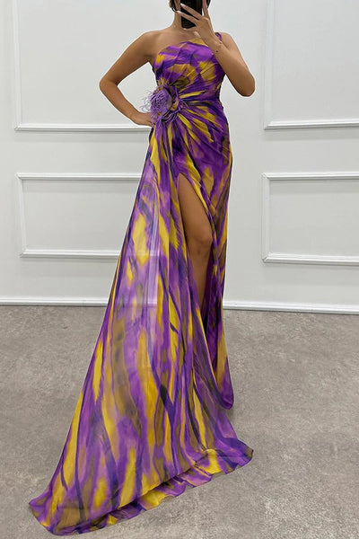 Naomi | Vibrierendes Maxikleid