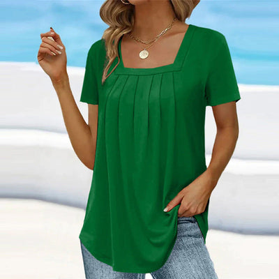Mindy™ - Elegante plissierte Bluse