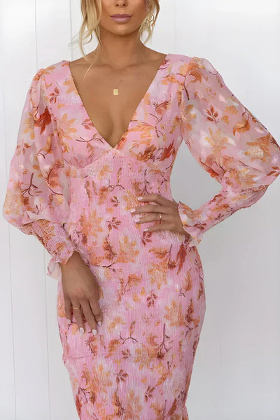 Millie - Atemberaubendes Blumenkleid