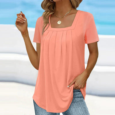 Mindy™ - Elegante plissierte Bluse