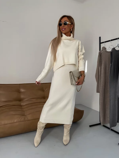 Vinny™ - Pullover-Kleid-Set
