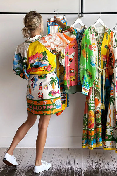 Kimm™ - Minikleid Sommerhemd