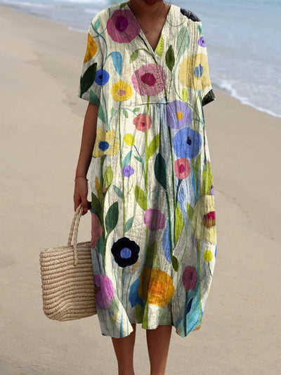 Nicka - Kleid mit Blumenmuster