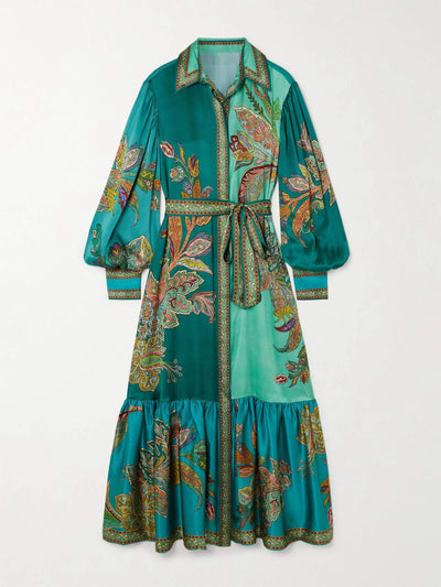 Aruchic™ - Maxikleid mit Blumendruck