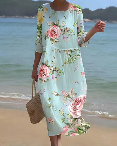 Mara - Elegantes Kleid mit Blumen