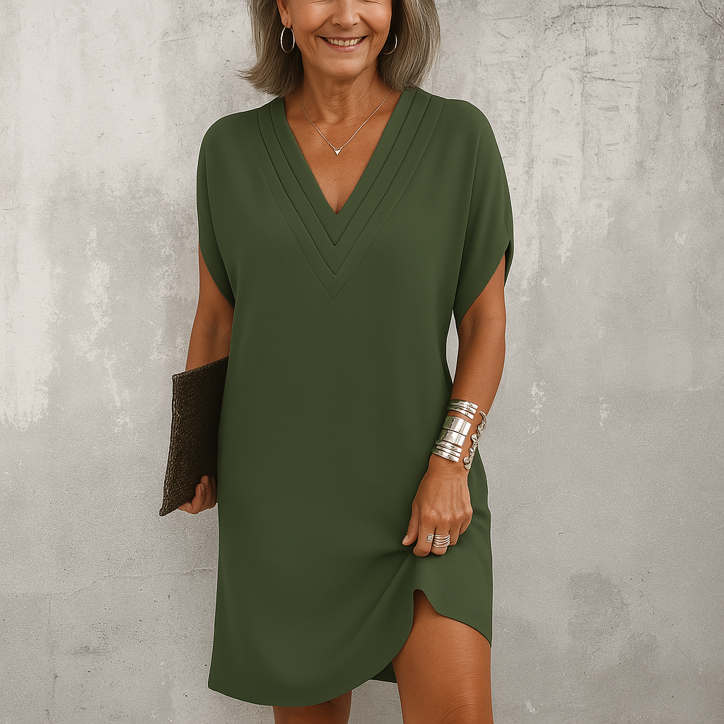 Claire | Elegantes Kleid mit Bauchbedeckung