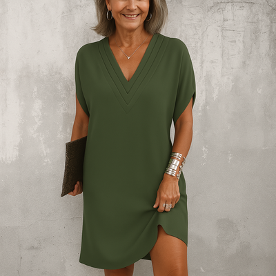 Claire | Elegantes Kleid mit Bauchbedeckung