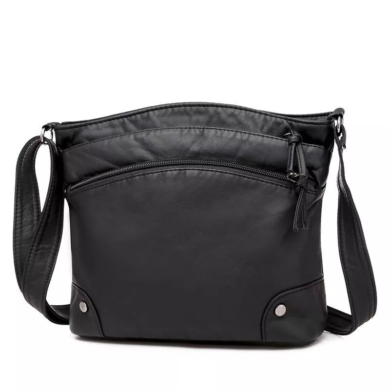 Idelle | Leder Umhängetasche