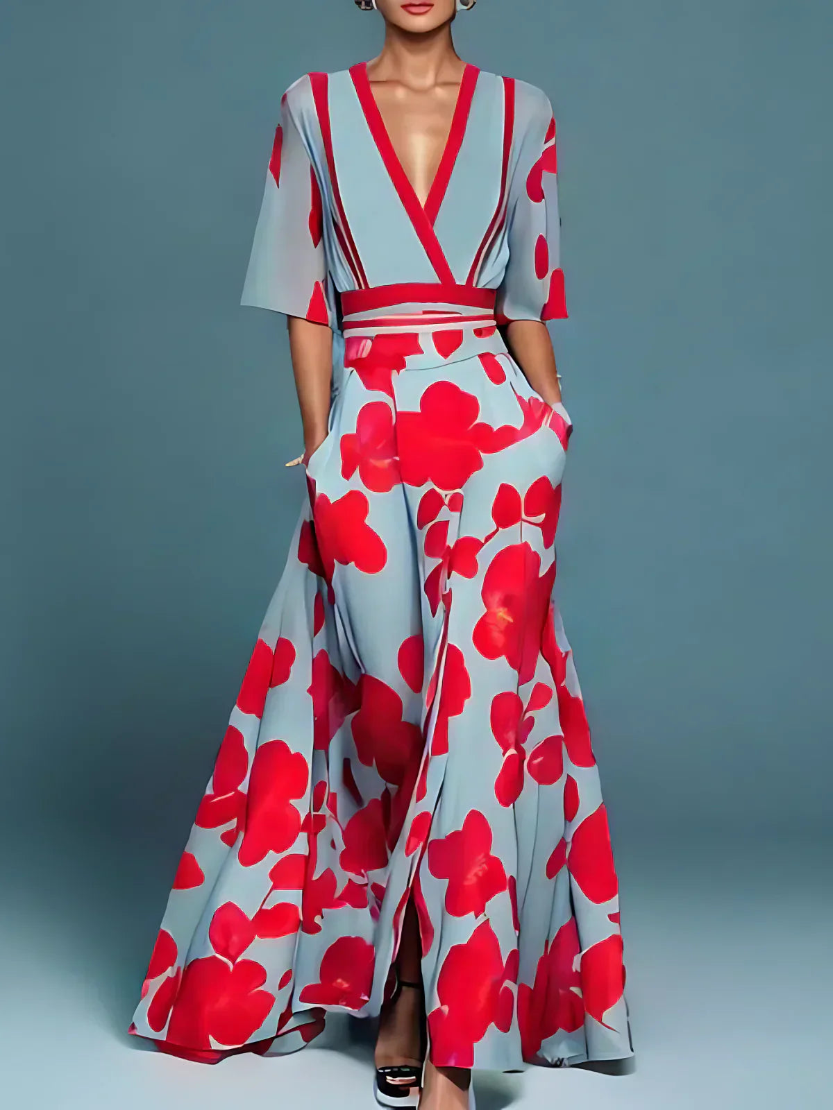 Willow – Elegantes Blumenkleid für einen selbstbewussten Auftritt