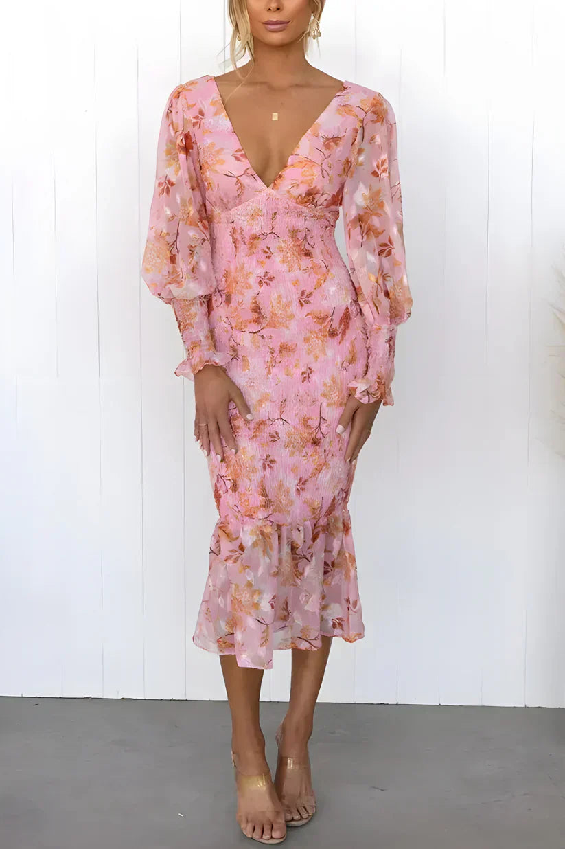 Millie - Atemberaubendes Blumenkleid