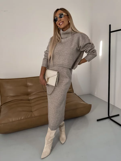 Vinny™ - Pullover-Kleid-Set