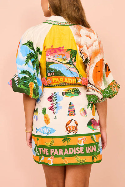 Kimm™ - Minikleid Sommerhemd