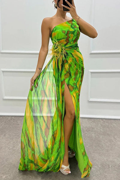 Naomi | Vibrierendes Maxikleid