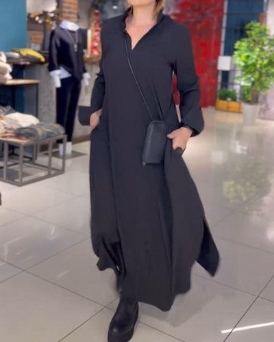 Evite™ Langes weiches Stretchkleid