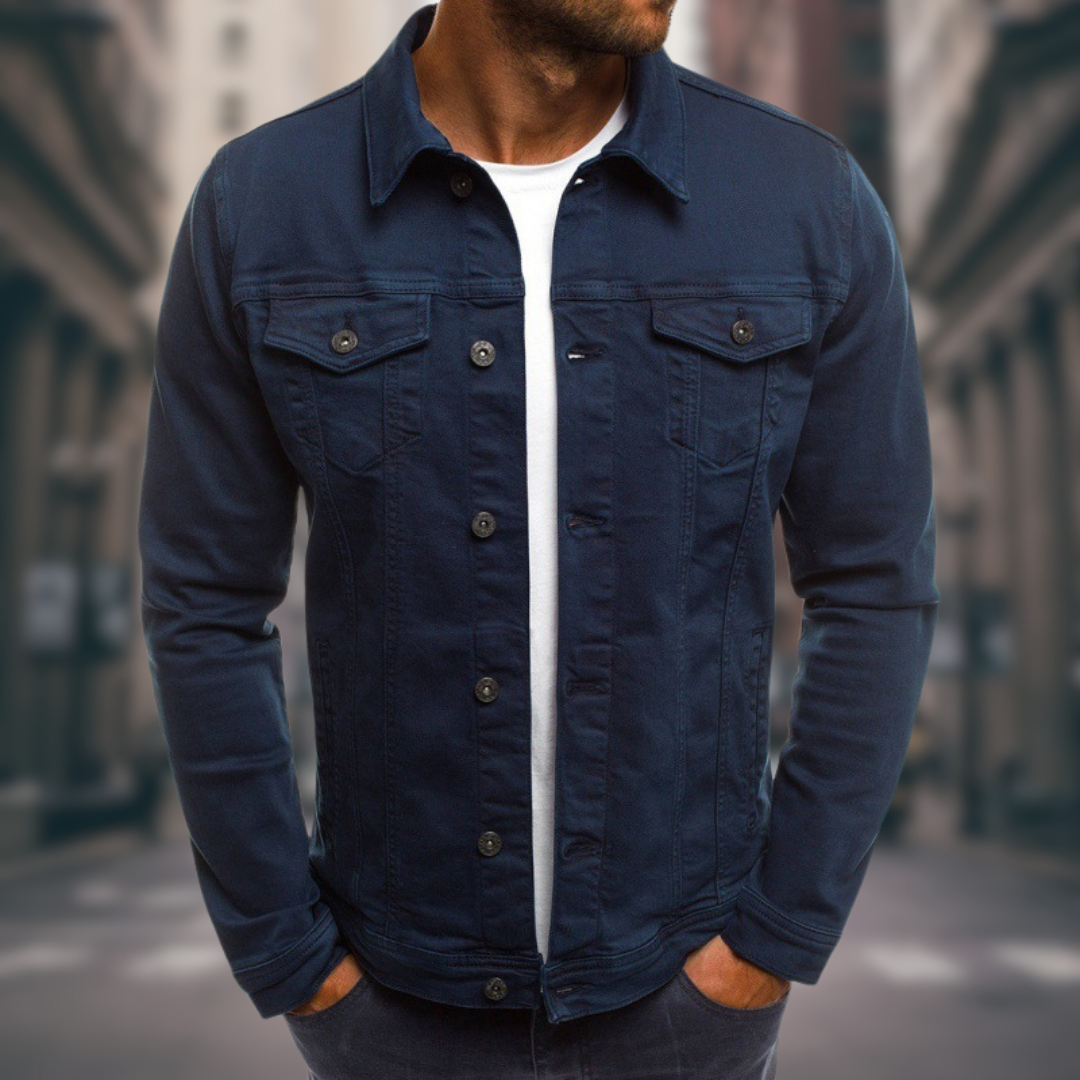 GIACOMO | MASSGESCHNEIDERTE JEANSJACKE