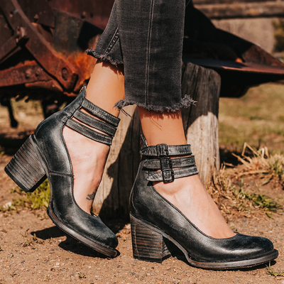 Verona™ Vintage Knöchelriemen Sandale Heels