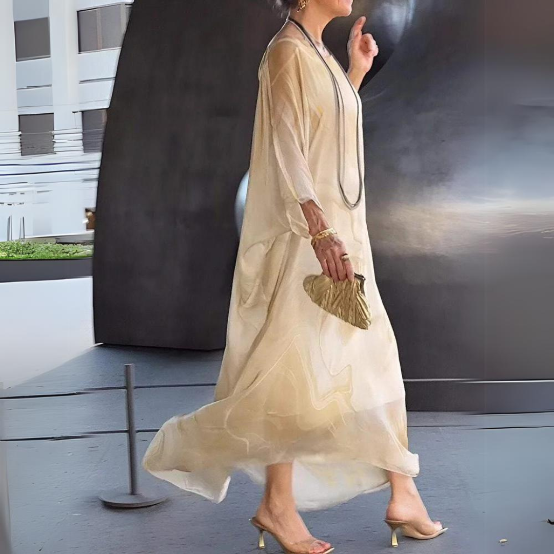 Giulia™ - Elegantes Kleid aus Seidenchiffon