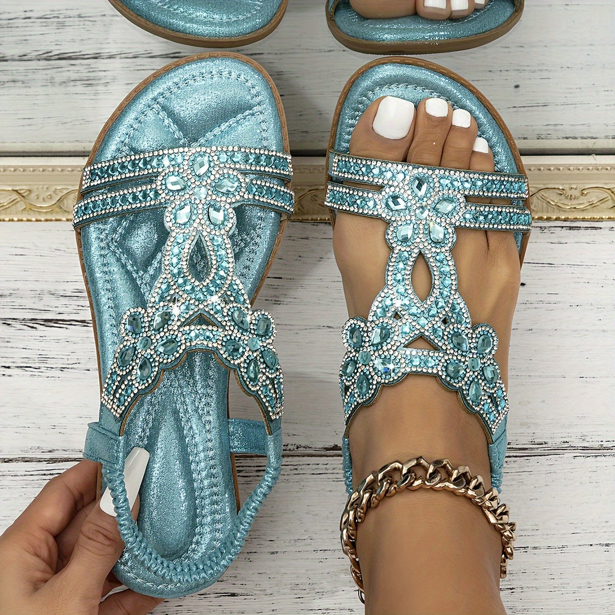 Geneva™ - Elegante und böhmische orthopädische Sandalen