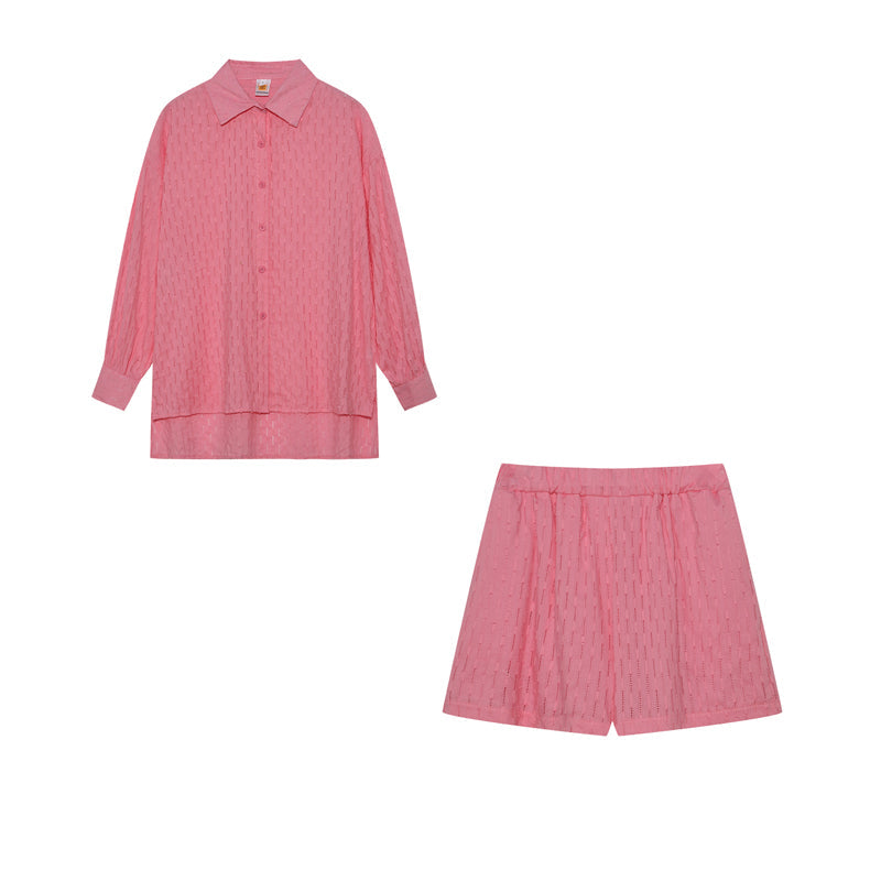 Elizabeth™ - Luftiges Shirt und Shorts Set
