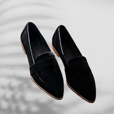 MALINA™ | Wildleder-Loafer mit spitzer Form