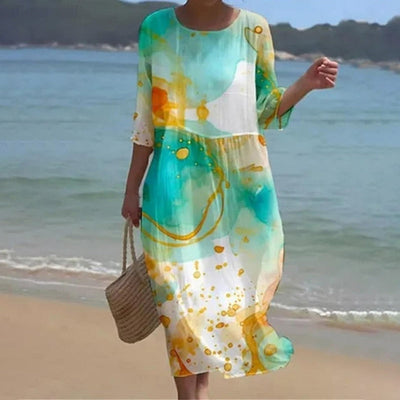 Mara - Elegantes Kleid mit Blumen