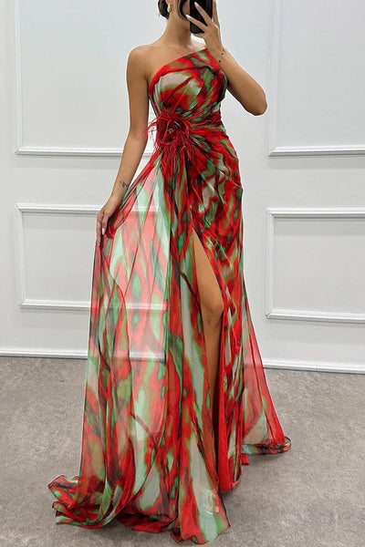 Naomi | Vibrierendes Maxikleid