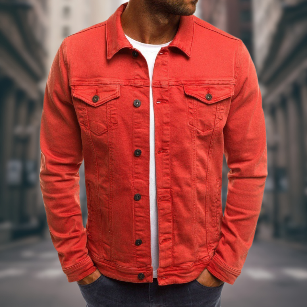 GIACOMO | MASSGESCHNEIDERTE JEANSJACKE