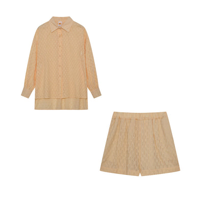 Elizabeth™ - Luftiges Shirt und Shorts Set