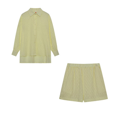 Elizabeth™ - Luftiges Shirt und Shorts Set