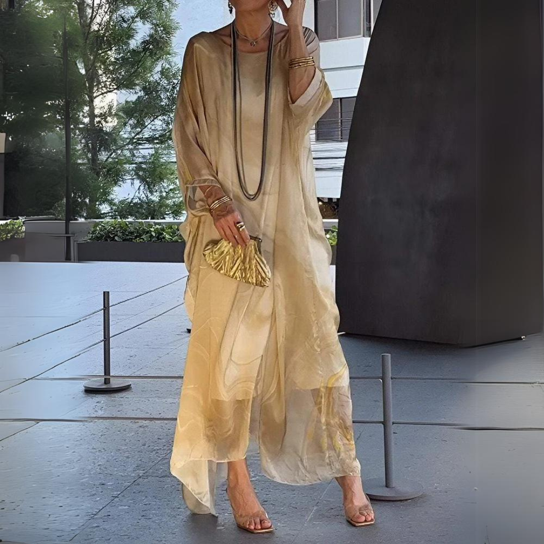 Giulia™ - Elegantes Kleid aus Seidenchiffon