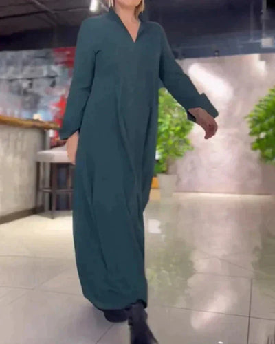 Evite™ Langes weiches Stretchkleid