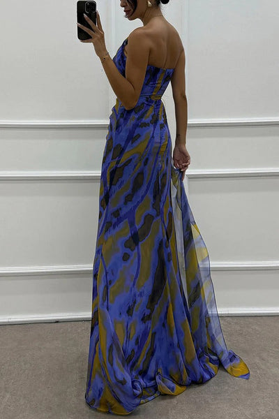 Naomi | Vibrierendes Maxikleid