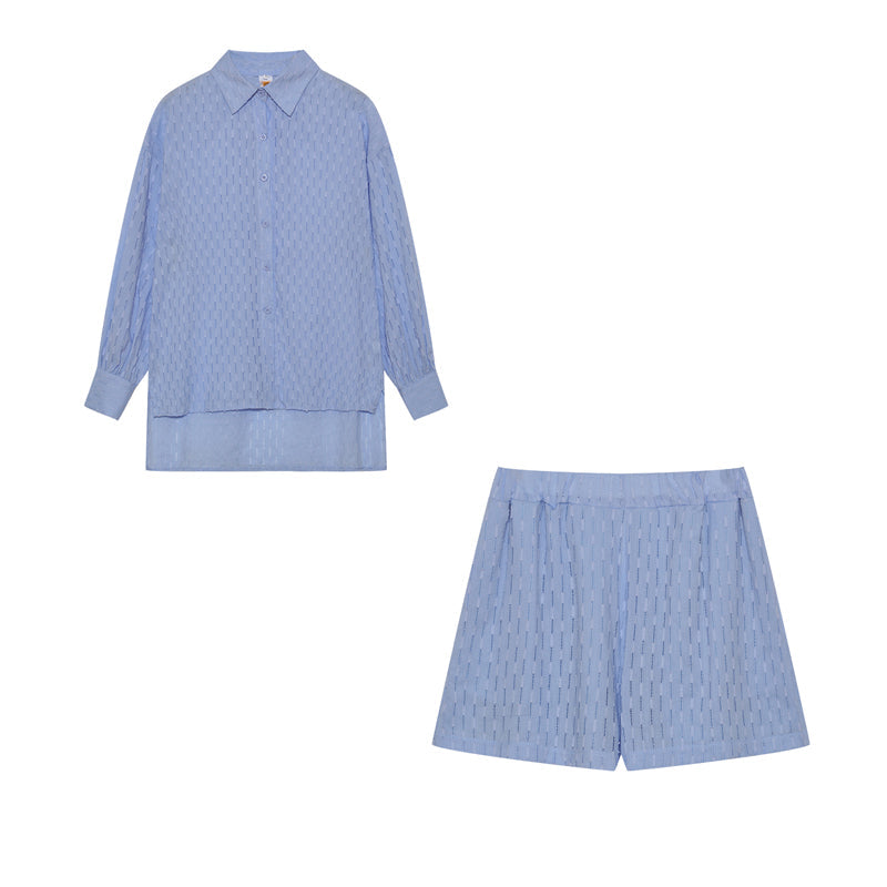 Elizabeth™ - Luftiges Shirt und Shorts Set