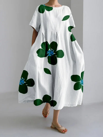 CATERINA | Langes Sommerkleid mit bunten Blumen und weichem Tragekomfort für sonnige Tage