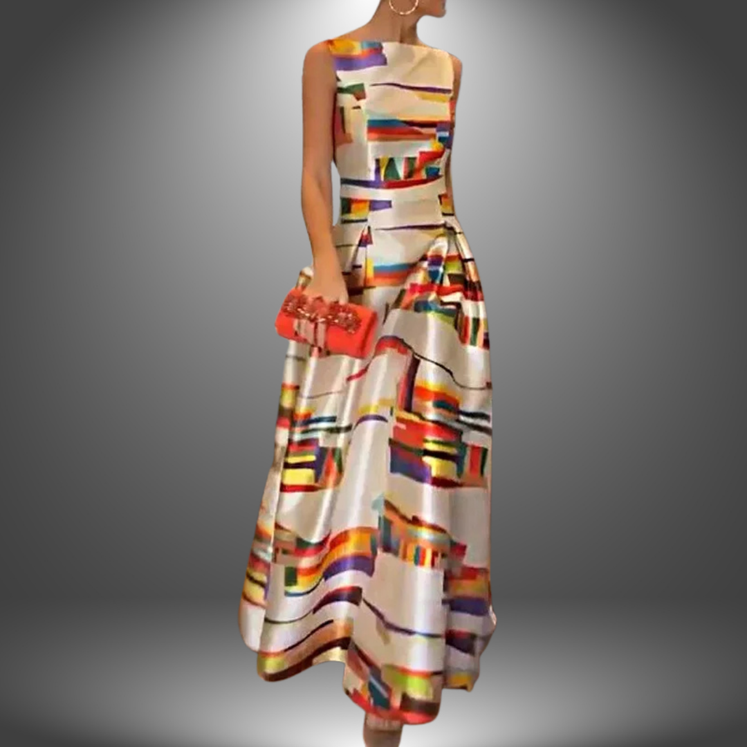 Misa | Handgefertigtes Langes Freizeitkleid