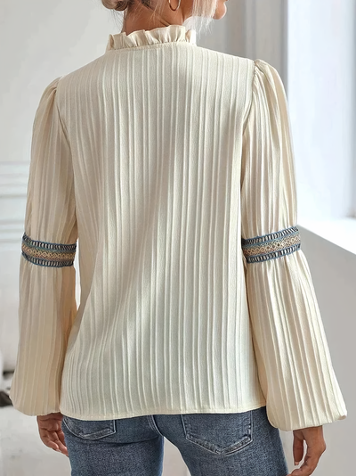 Valerie™ - Atemberaubende Bluse mit V-Ausschnitt