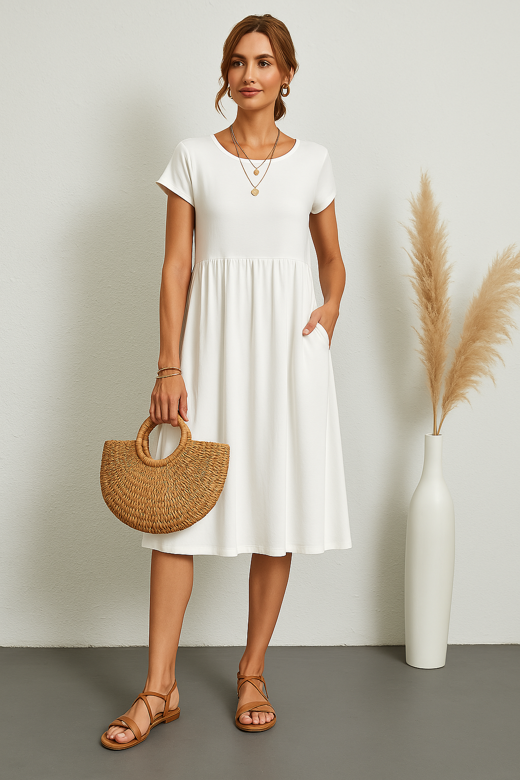 Tessie | Handgefertigtes Sommerkleid