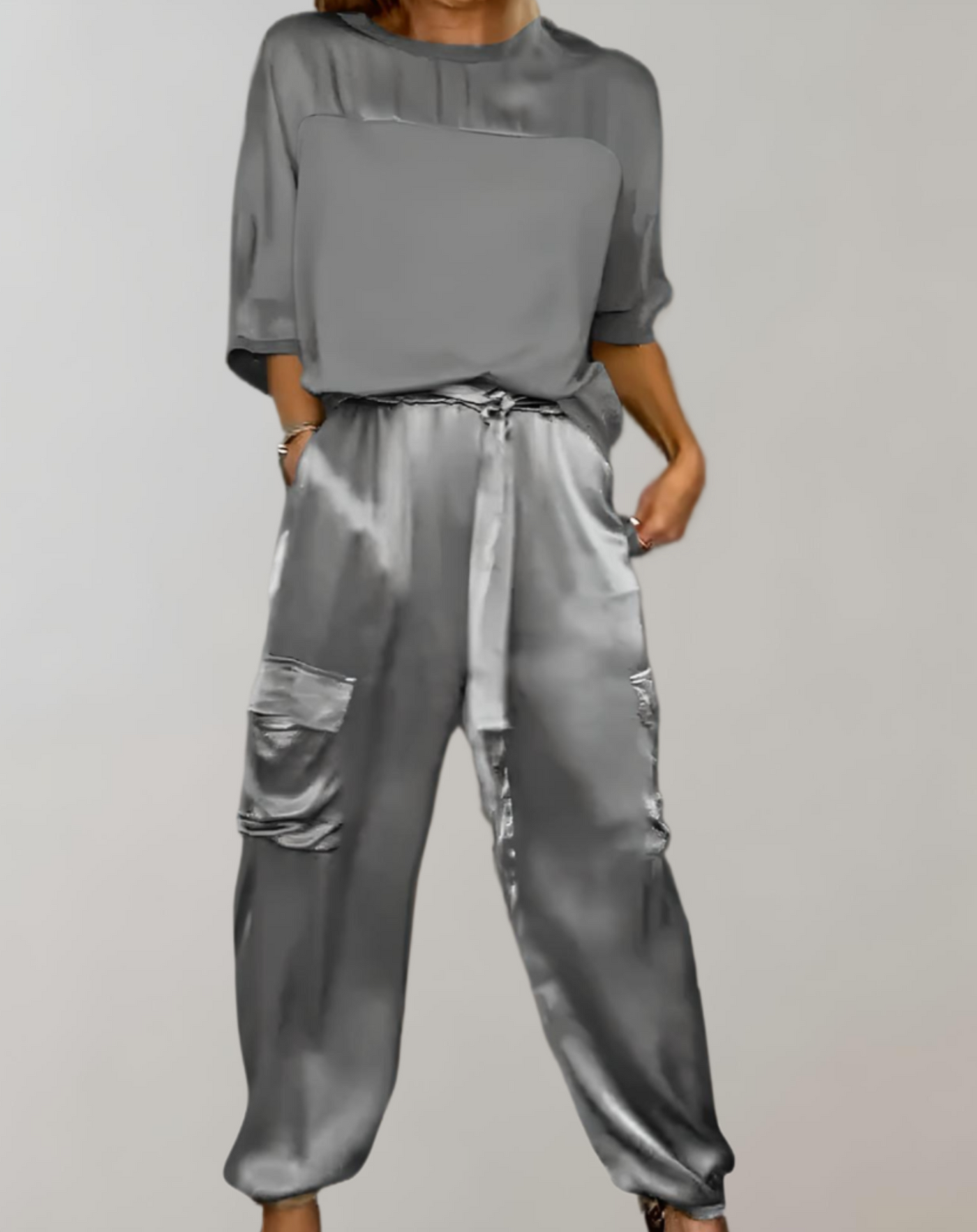 Finley™ - Seidiges Cargo-Lounge-Set