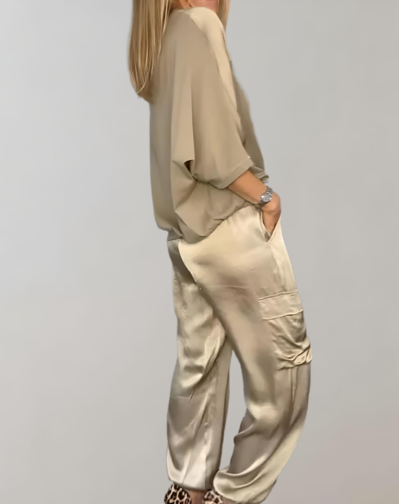 Finley™ - Seidiges Cargo-Lounge-Set