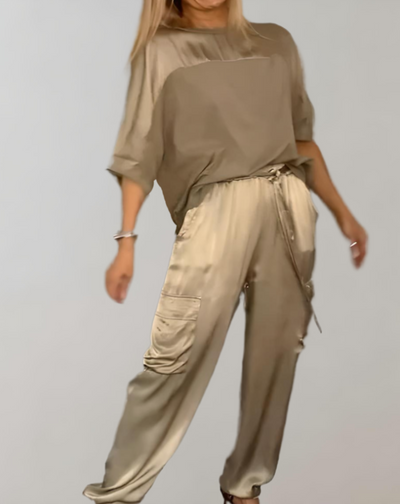 Finley™ - Seidiges Cargo-Lounge-Set