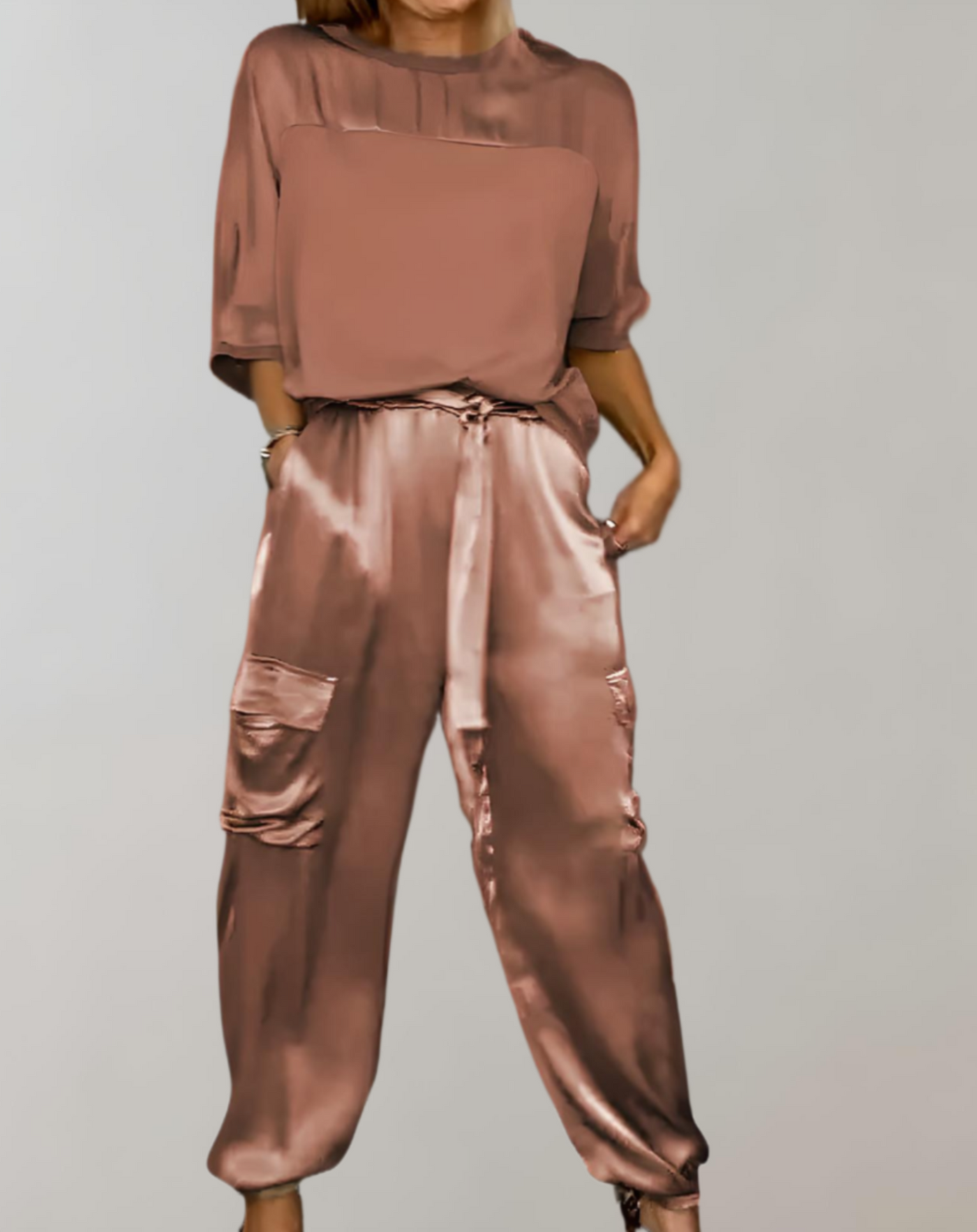 Finley™ - Seidiges Cargo-Lounge-Set