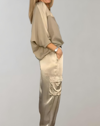 Finley™ - Seidiges Cargo-Lounge-Set