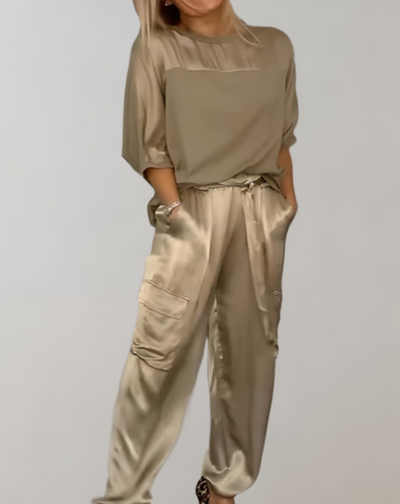 Finley™ - Seidiges Cargo-Lounge-Set