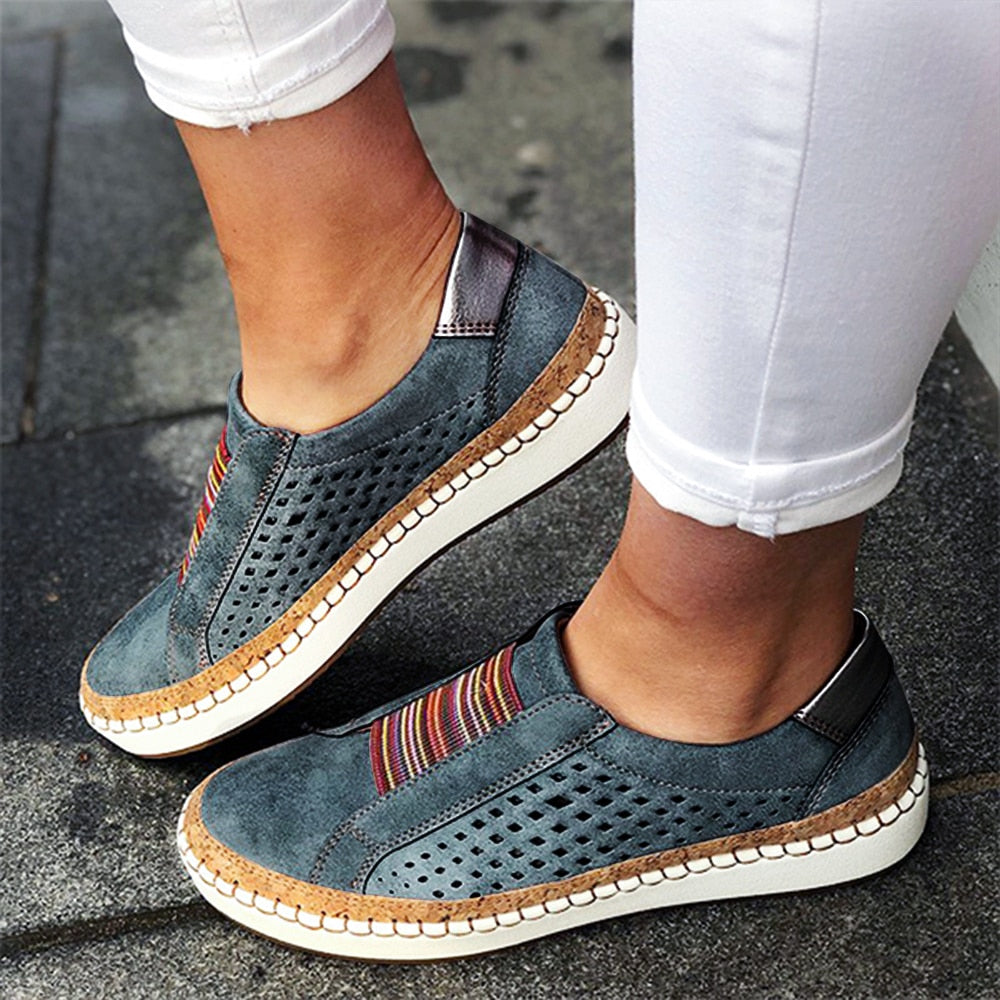 Carolyn - Schicke Boho-Schlupfschuhe